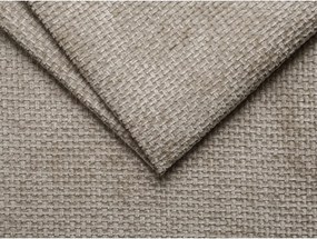 Colțar bej cu tapițerie din chenille (cu colț pe partea stângă/cu șezlong) Lupine – Micadoni