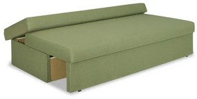 Canapea Extensibila Cu Lada Depozitare Modulo, Verde, 191 X 98 X 80 Cm