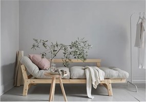 Canapea variabilă KARUP Design Step Natural, albastru petrol