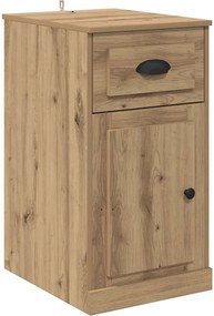 vidaXL Dulap lateral Stejar Artizanal 40 x 50 x 75 cm Lemn compozit