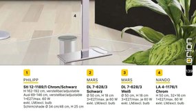 Lampadar/Lampa de podea tip arc design modern PHILIPP