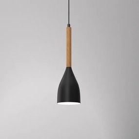 Lustră pe cablu MUZA NEW 1xE27/60W/230V neagră