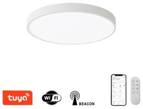Plafonieră LED dimabilă Immax NEO 07251L SEMPLICI 36W/230V Wi-Fi Tuya alb + telecomandă