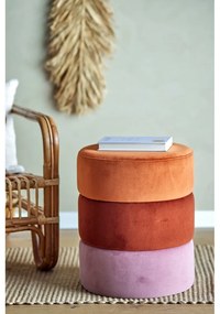 Taburet cu tapițerie din catifea Bilbao – Bloomingville