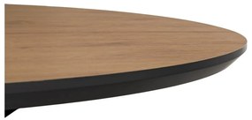 Masă de dining rotundă extensibilă cu blat suplimentar ø 120 cm Rocía – Ixia