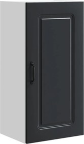 vidaXL Dulap de bucătărie Kalmar Negru 40 x 31 x 80 cm Lemn compozit