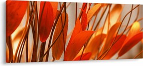 Tablou - Frunze înflorite (120x50 cm)