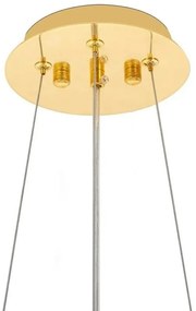 Lustra suspendata design mimimalist Tub 18 auriu