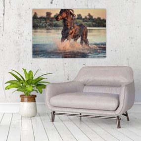 Tablou - Cal care aleargă (90x60 cm)