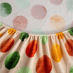 Cearsaf Cocolino microplus cu elastic DOTELLA 200x200 cm colorat