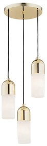 Lustra cu 3 Pendule design modern BURGOS alama