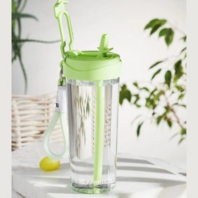 Sticla apa 700ml, tritan, verde, Sporty