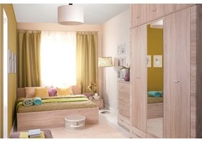 Noptieră THEMO 29x63 cm, stejar Sonoma