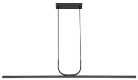 Lustră LED pe cablu ELIA LED/25W/230V 3000K negru Rabalux 72127