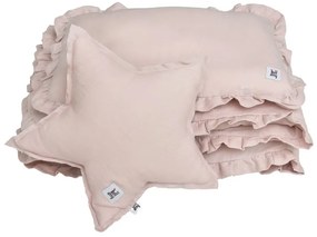 Set lenjerie, patura Si perna pentru patut DUSTY PINK, marimea S