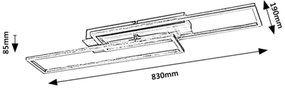Plafoniera LED moderna Demetrius