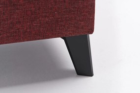 Canapea extensibilă de colț Efsun - Claret Red