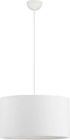 Lustra suspendata cu abajur alb SYRIN