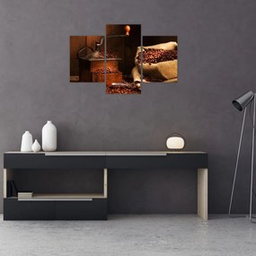 Tablou cu cafea (90x60 cm)