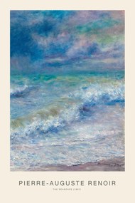 Reproducere The Seascape (Vintage Ocean / Seaside Painting) - Renoir, (26.7 x 40 cm)