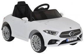 Masinuta Electrica cu acumulator pentru copii NOVOKIDS™ Mercedes CLS 350 4MATIC, Cu telecomanda, Faruri luminoase si muzica, Usi cu deschidere ,