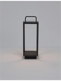 Lampa LED solara portabila pentru iluminat exterior IP65 BALI H-51cm