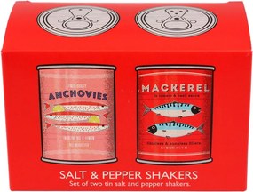 Set solniță și piperniță Fish – Rex London