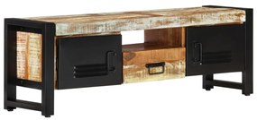 Comoda TV, 120x30x40 cm, lemn masiv reciclat 1, reclaimed wood