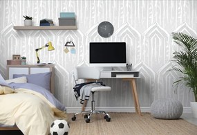 Tapet model modern gri