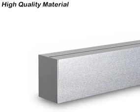 Brilagi-LED Setabilit lustră SLEEKLINE SMART LED/40W/230V Wi-Fi Tuya argintiu+DO