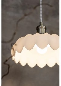 Lustră pe cablu Markslöjd 108857 KURAGE 1xE27/40W/230V alamă/alb