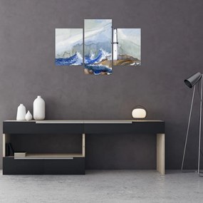 Tablou cu pictura farului (90x60 cm)