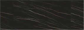 MIRABELLE -MASA BLAT DREPTUNGHIULAR NEGRU CU AURIU MAT EXTENSIBILA-PICIOR METALIC BRONZ 180 cm/ 90 cm