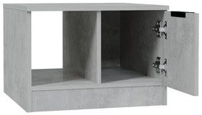 Masuta de cafea, gri beton, 50x50x36 cm, lemn prelucrat 1, Gri beton