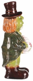Decorațiuni de grădină Vodník stând, ceramică, 9 x9 x 24 cm, 24 cm