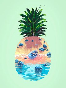 Ilustrație Pineapple Island, Mark Harrison