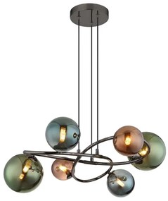 Lustră LED pe cablu Globo 56142-6H RIHA 6xG9/3,5W/230V