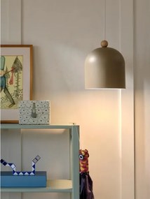 Nordlux - Lustră suspendată cu cablu GASTON 1xE27/40W/230V bej