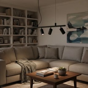 Lustră LED pe cablu Ideal Lux DYNAMITE 4xGU10/7W/230V CRI 90 negru