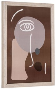 Set de artă de perete Madison, natural, 3 piese