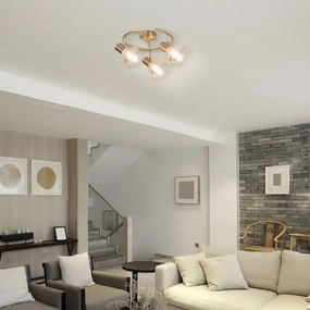 Rabalux 5549 - Lampă spot HOLLY 3xE14/40W/230V auriu