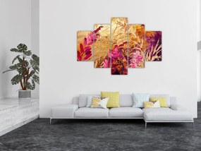 Tablou - Pictură abstractă de flori II. (150x105 cm)