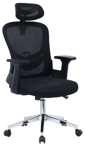 Scaun Directorial  Mesh Ingryd Negru
