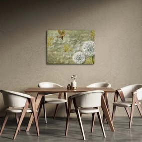 Tablou - Păpădii suflate de vânt (70x50 cm)
