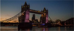 Tablou - Tower bridge (120x50 cm)