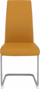 Scaun dining, muştar / gri, NOBATA