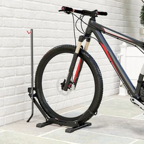 SPORTNOW Suport pentru Biciclete Reglabil din Oțel și Plastic, Negru | Aosom Romania