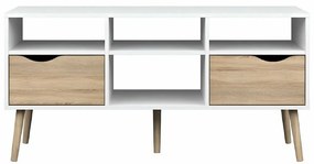 Măsuță TV OSLO 75391, albă