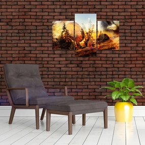 Tablou - Motiv șamanic (90x60 cm)