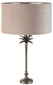 Veioza, Lampa de masa eleganta Palm roz